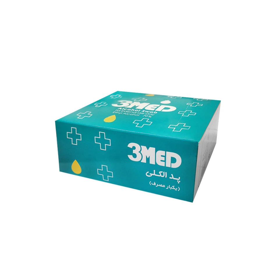 3 med alcohol swab-150 pcs
