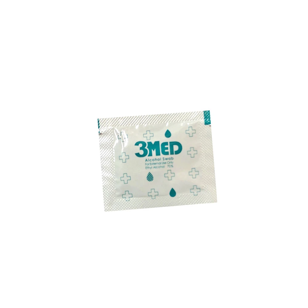 3 med alcohol swab