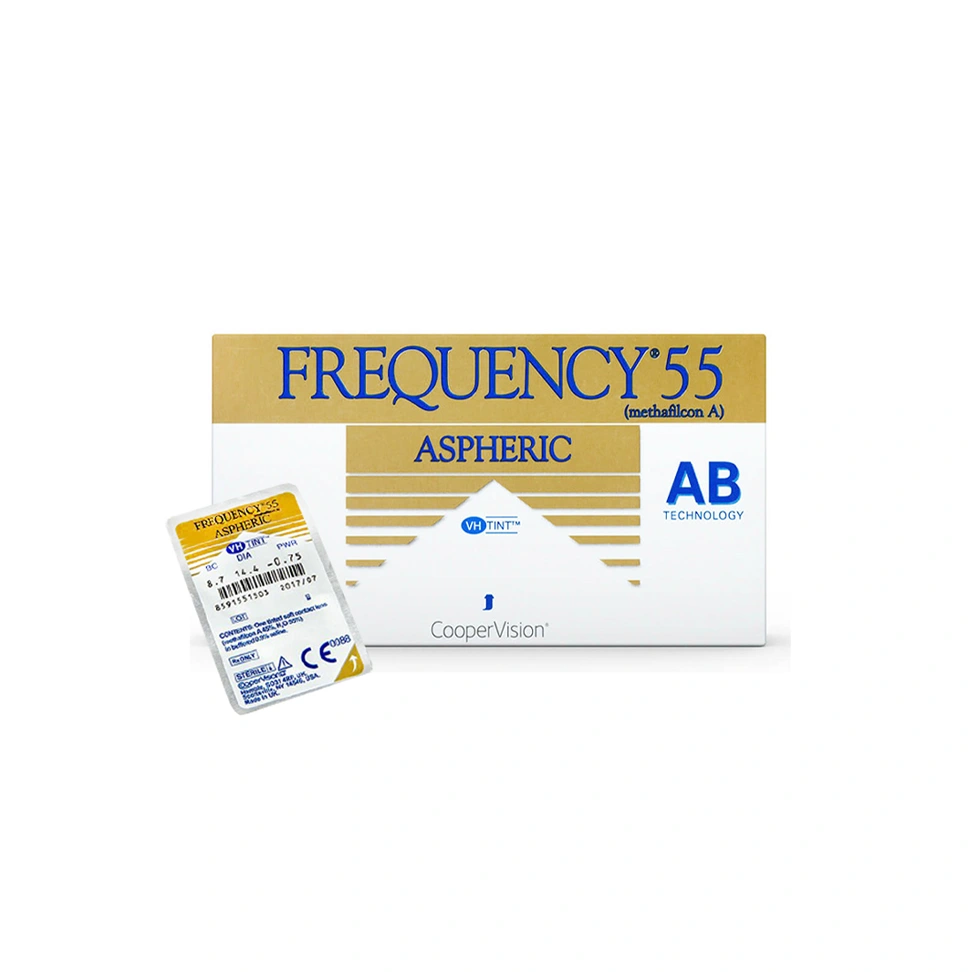 cooper-vision-frequency-55-aspheric-lens