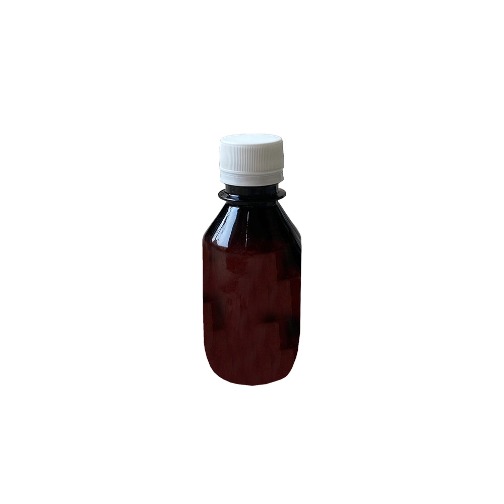 dark-amber-round-pet-jar-120-cc